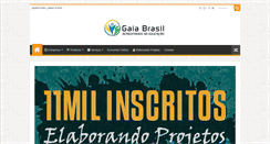Desktop Screenshot of gaiabrasil.com.br